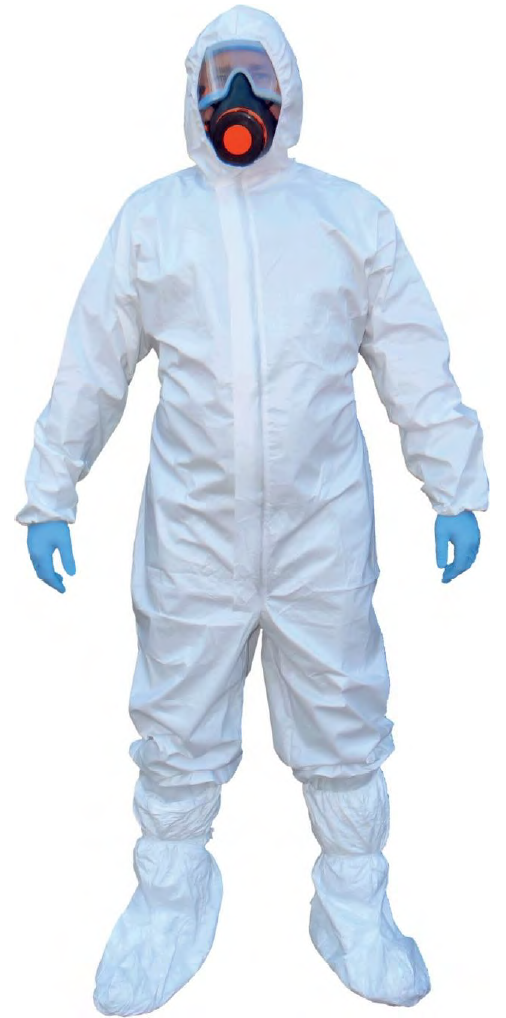 Zdravotnická ochranná kombinéza Protect Safe K2 s návleky třída III kat. 4,5,6